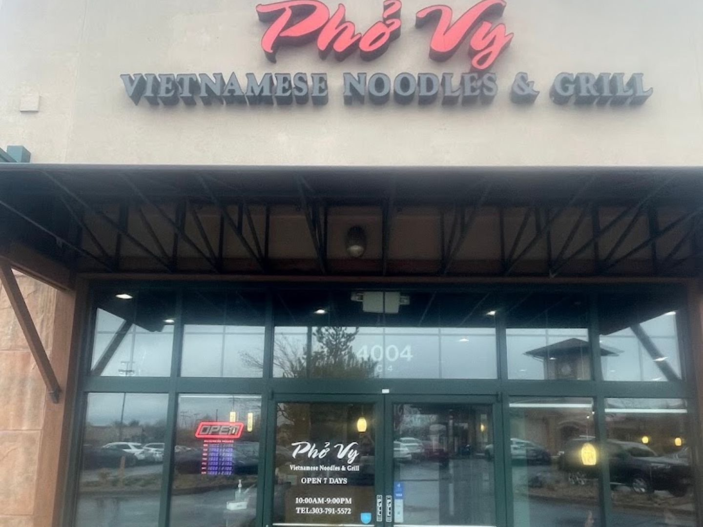 Phở Vy restaurant in Highlands Ranch, Colorado
