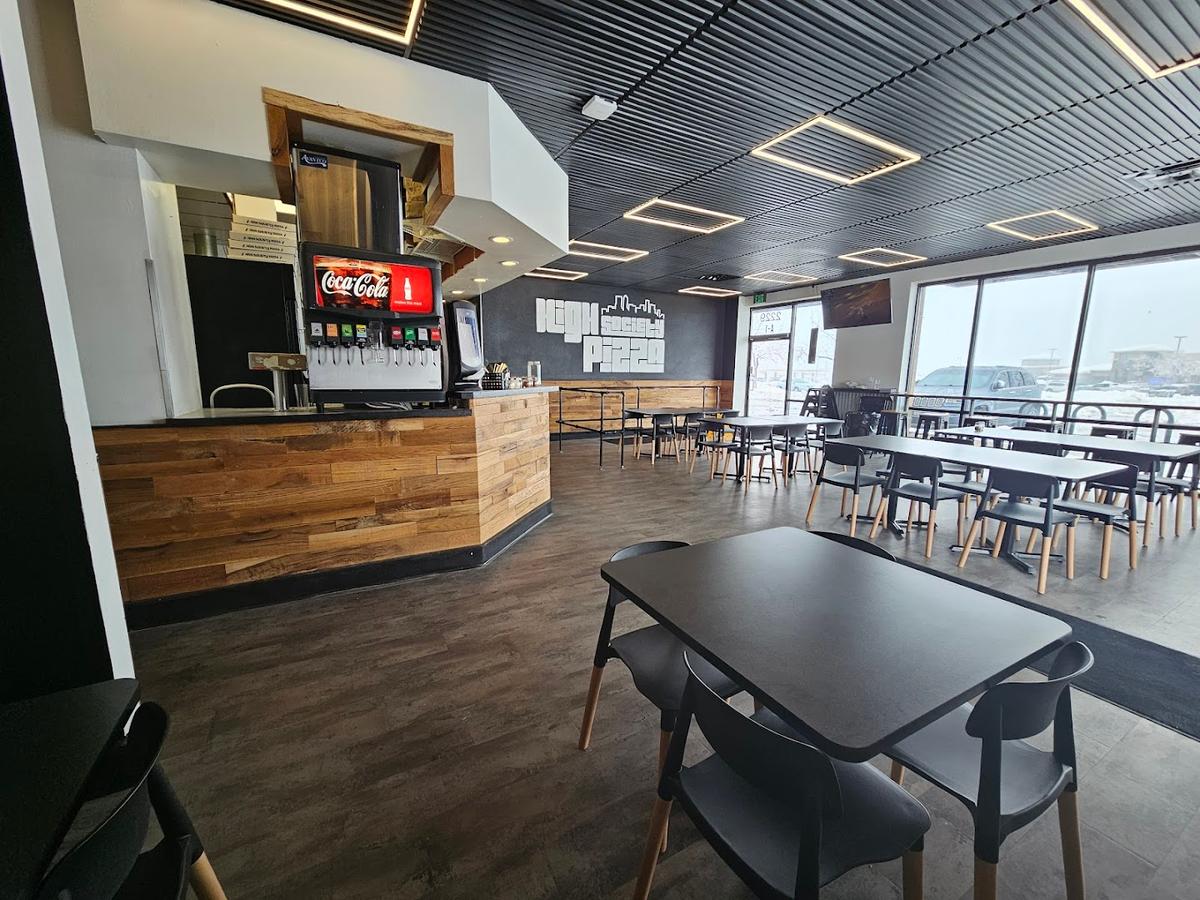 High Society Pizza restaurant in Highlands Ranch, Colorado
