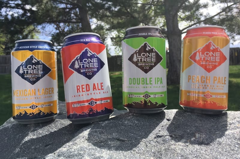 Lone Tree Brewing Company bar in Lone Tree, Colorado