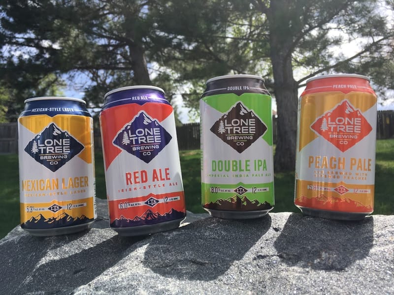 Lone Tree Brewing Company bar in Lone Tree, Colorado