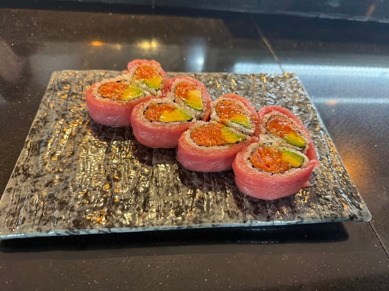 Uni Sushi atmosphere and seating