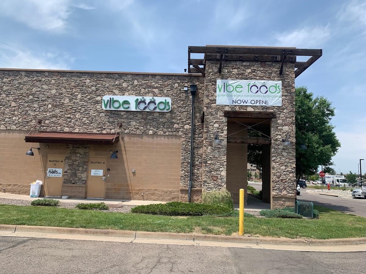 Vibe Foods Superfood Bar restaurant in Parker, Colorado
