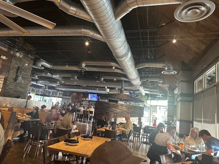 Old Blinking Light atmosphere and seating