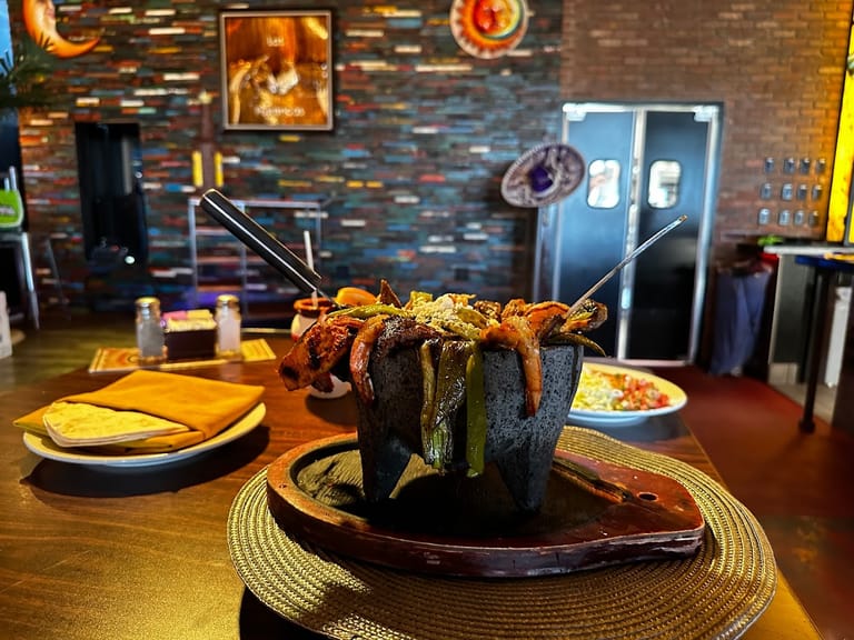 Las Potrancas Mexican Restaurant atmosphere and seating