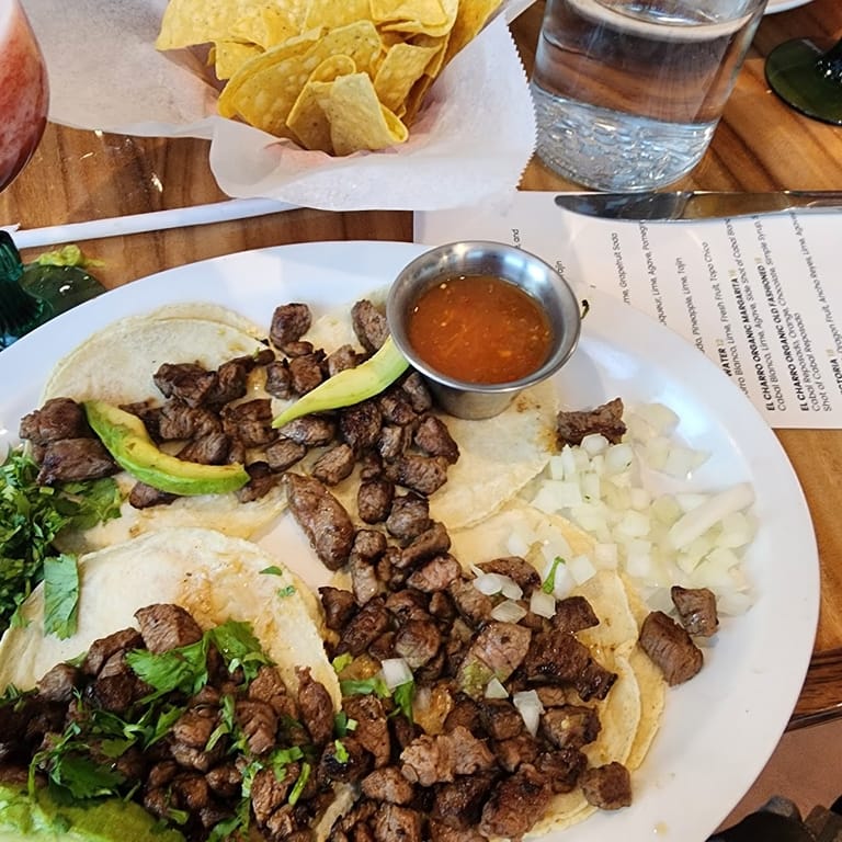 Los Dos Potrillos - Castle Rock dining area