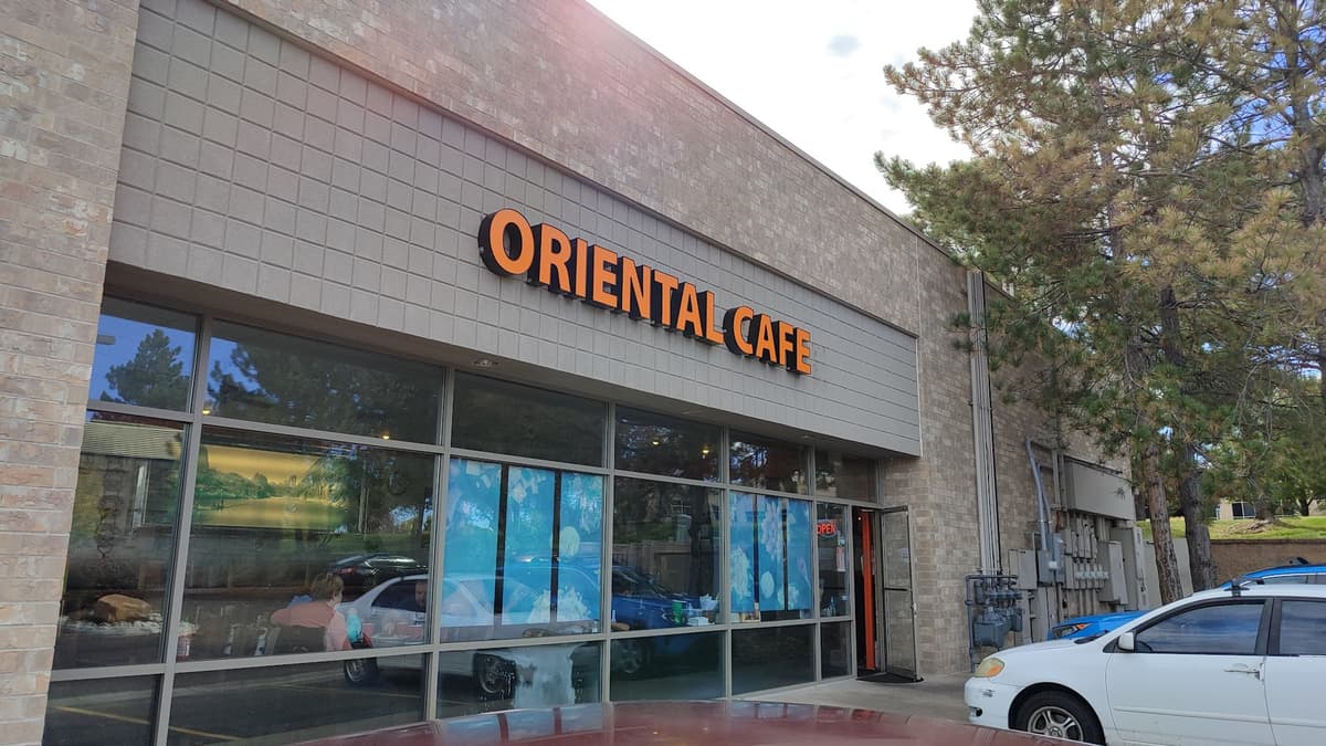 Oriental Cafe restaurant in Highlands Ranch, Colorado
