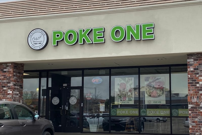 Poke One restaurant in Lone Tree, Colorado