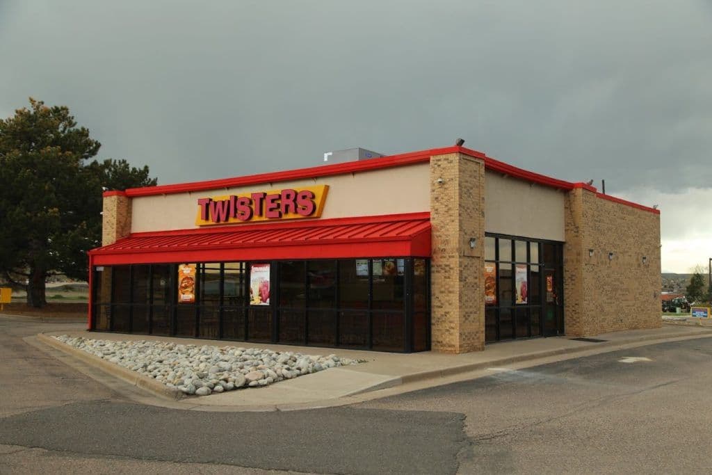 Twisters Burgers and Burritos restaurant in Parker, Colorado
