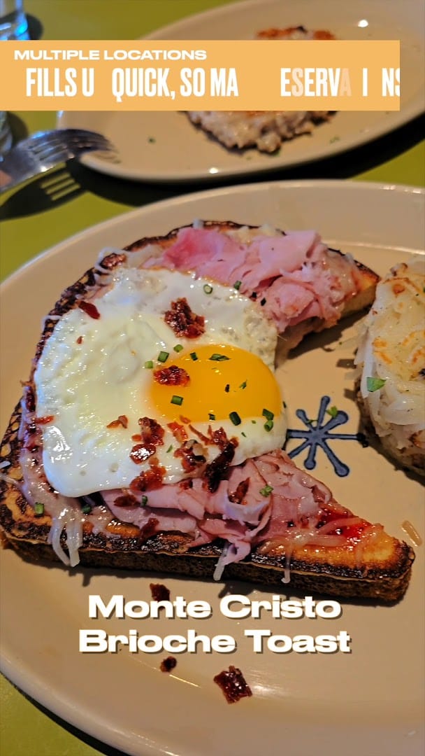 Interior view of Snooze, an A.M. Eatery