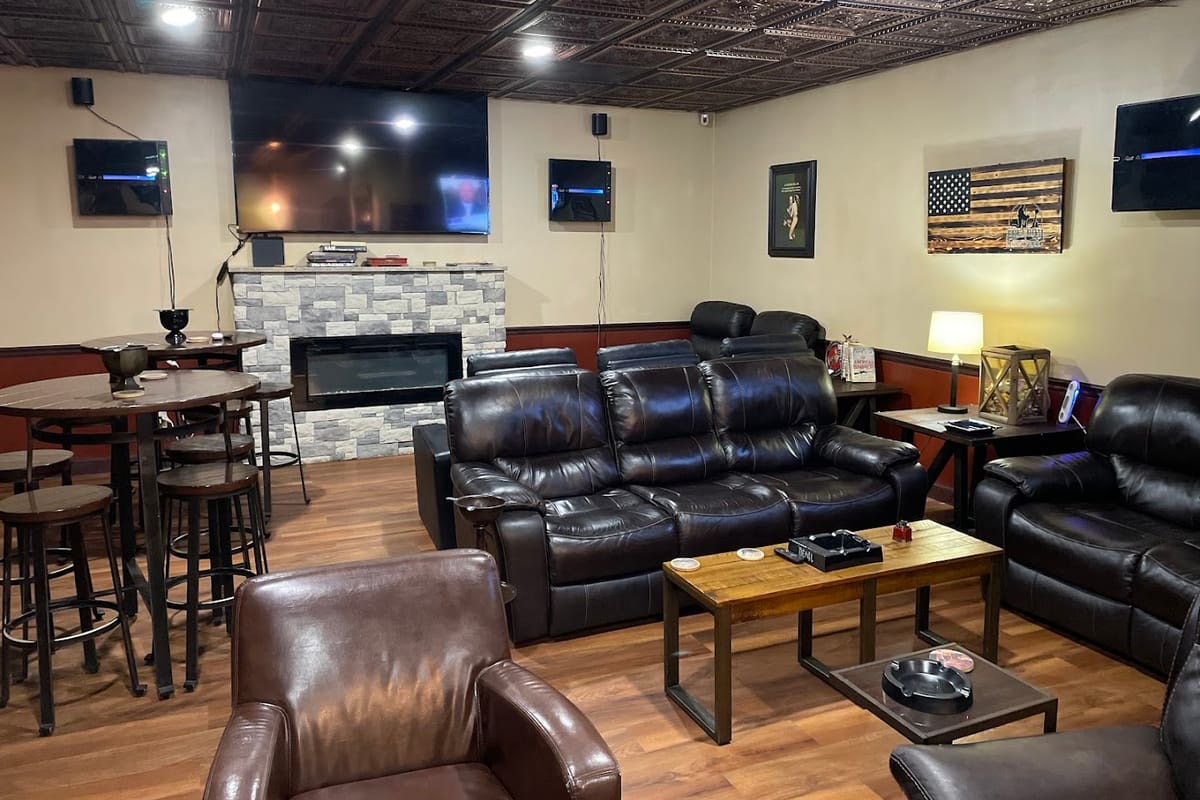 Interior view of Casbar Cigar