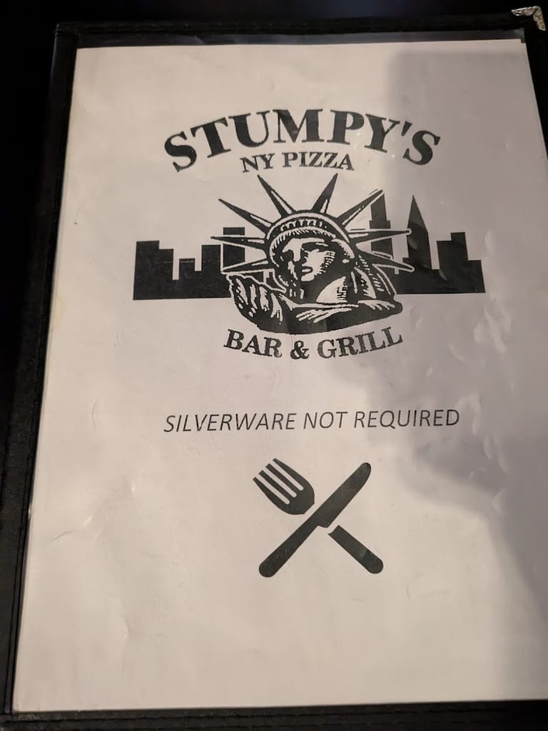 Stumpy's Pizza exterior entrance