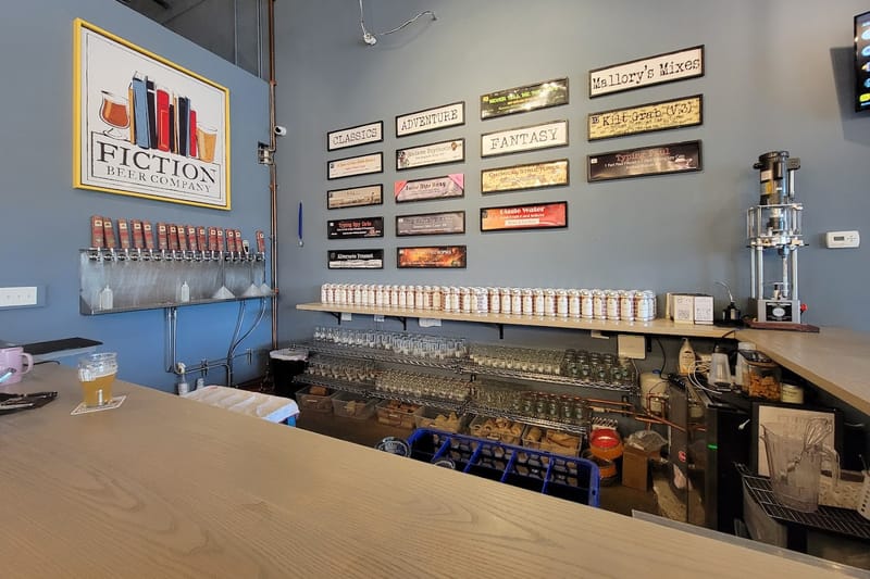 Bodega Beer Company bar in Parker, Colorado