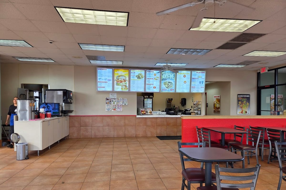 Twisters Burgers and Burritos featured offerings