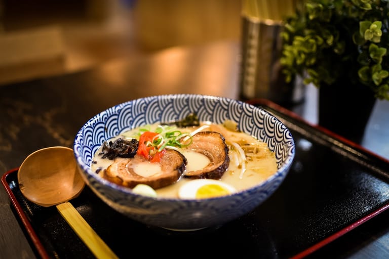 Sukiya Ramen atmosphere and seating