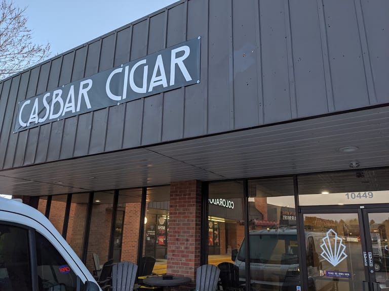 Casbar Cigar exterior entrance