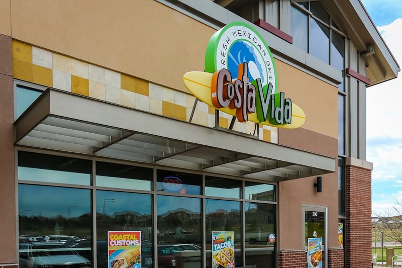 Costa Vida Fresh Mexican Grill restaurant in Lone Tree, Colorado