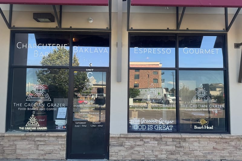 The Grecian Grazer restaurant in Parker, Colorado