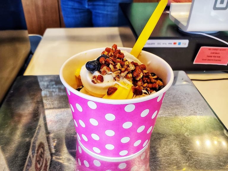 Interior view of Smart Cow Yogurt Bar - Castle Rock