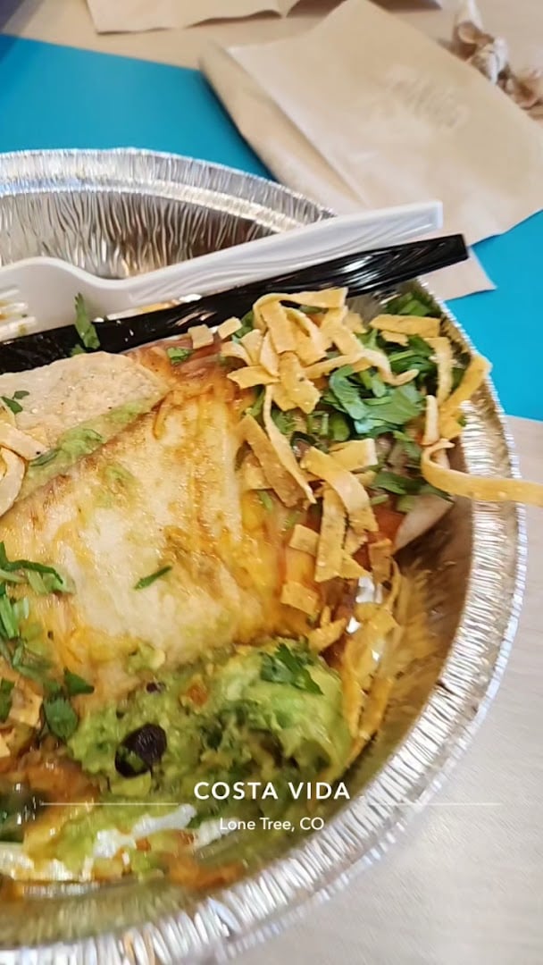 Interior view of Costa Vida Fresh Mexican Grill