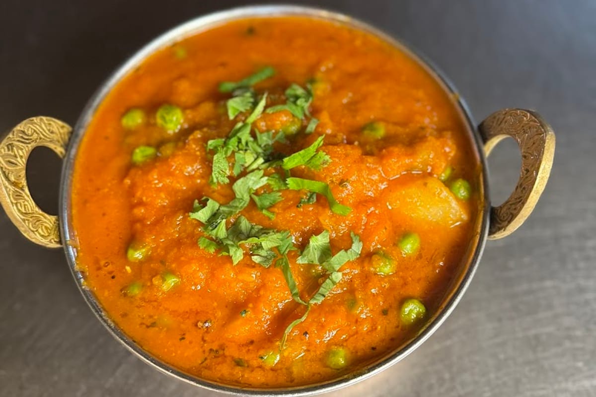 Interior view of India's Kitchen