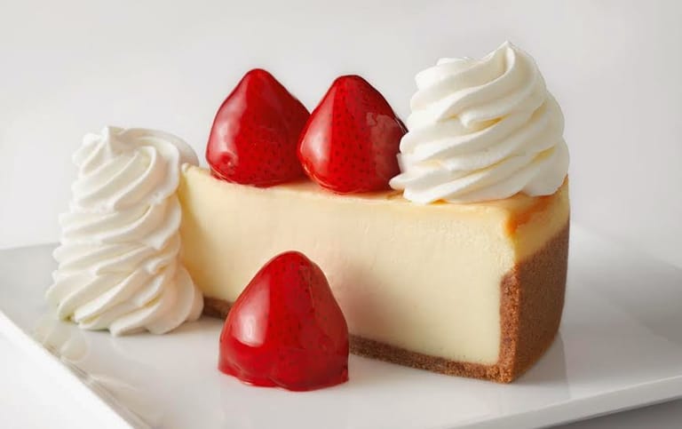The Cheesecake Factory featured offerings