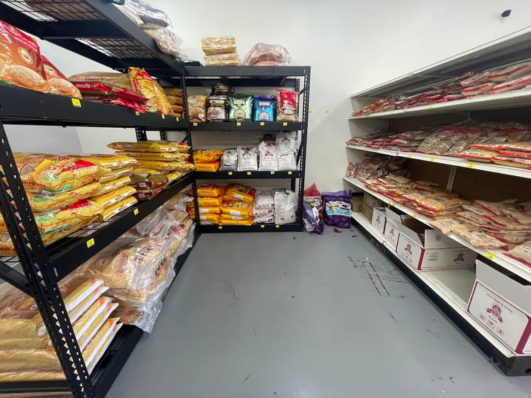 Interior view of Desi Mandi