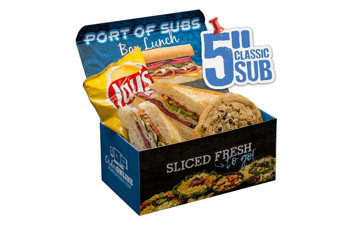 Port of Subs dining area