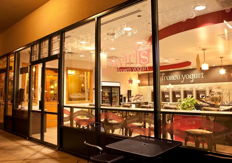 Swirls Frozen Yogurt - Parker exterior entrance