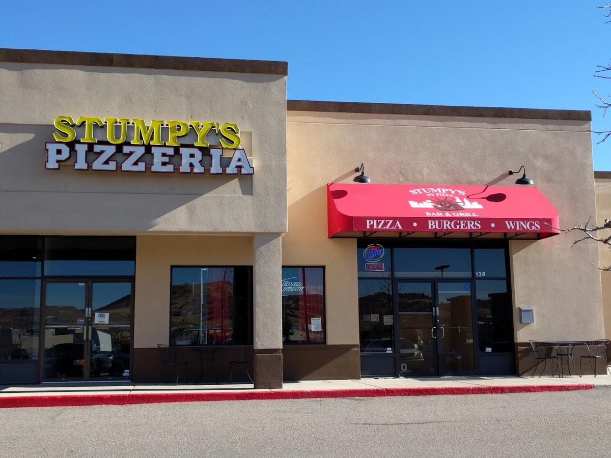 Stumpy's Pizza restaurant in Castle Rock, Colorado