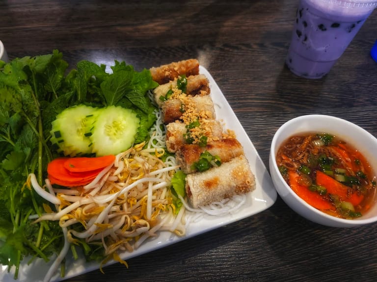 Interior view of Taste of Vietnam