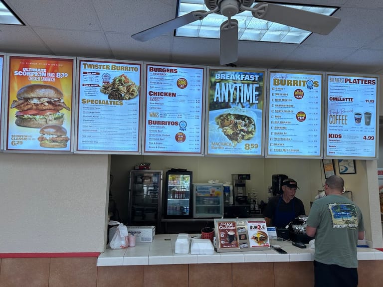 Twisters Burgers and Burritos exterior entrance
