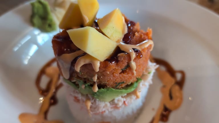 Interior view of Sushi Mango