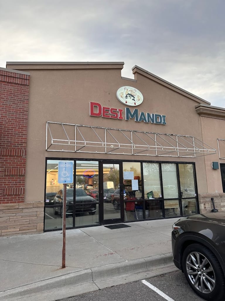 Desi Mandi dining area