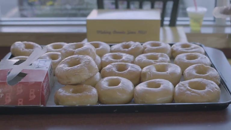 Interior view of LaMar's Donuts and Coffee