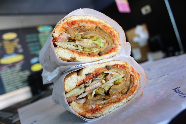 Snarf's Sandwiches dining area