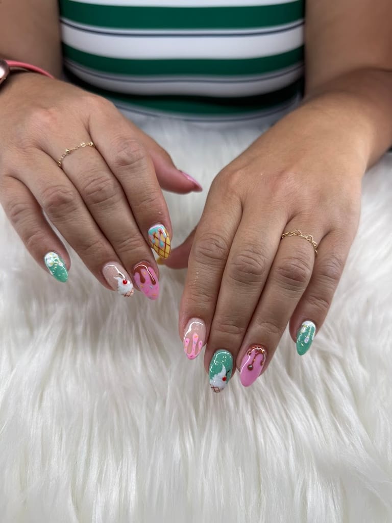 Paradise Nails And Lashes atmosphere and seating