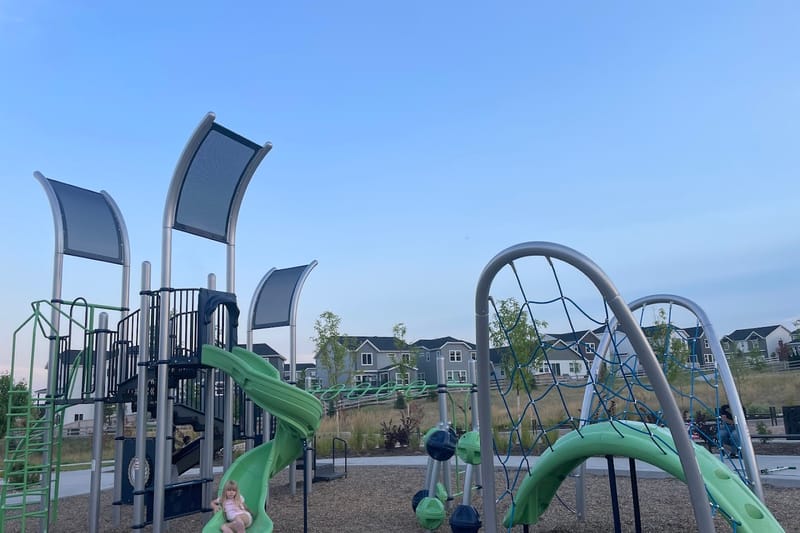 Wrangler Field park in Parker, Colorado
