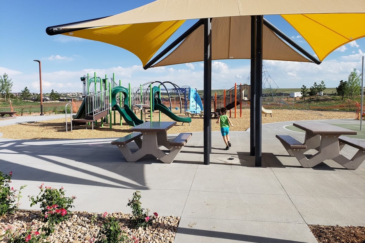 Interior view of Four Square Park