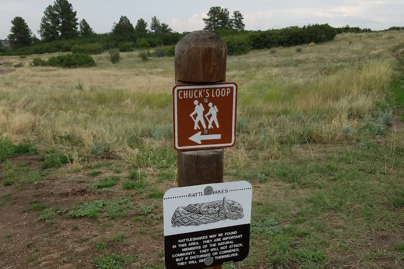 Gateway Mesa Open Space park in Castle Rock, Colorado