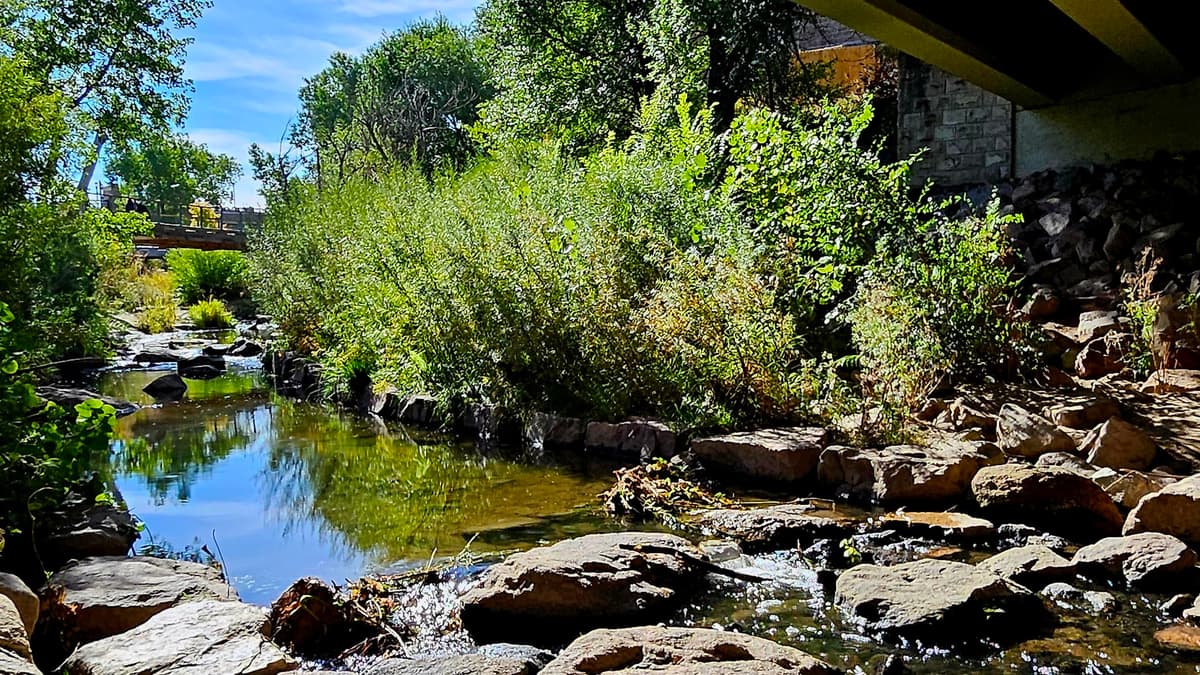 Sellars Gulch Trail park in Castle Rock, Colorado