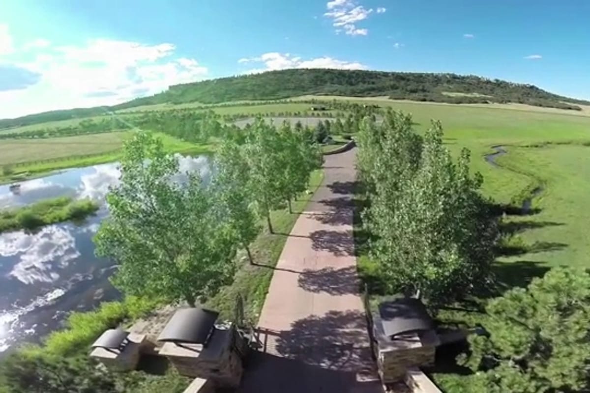 Interior view of Spruce Mountain Events