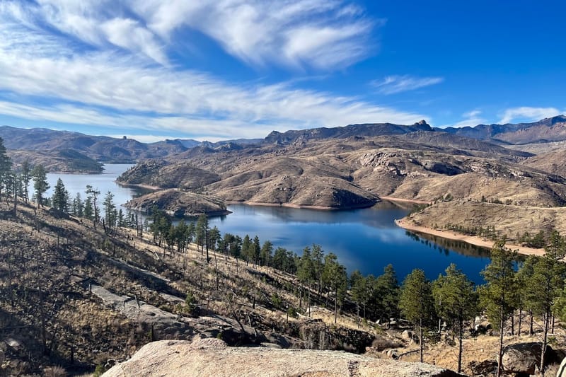 Upper Cheesman Canyon Trailhead park in Sedalia, Colorado