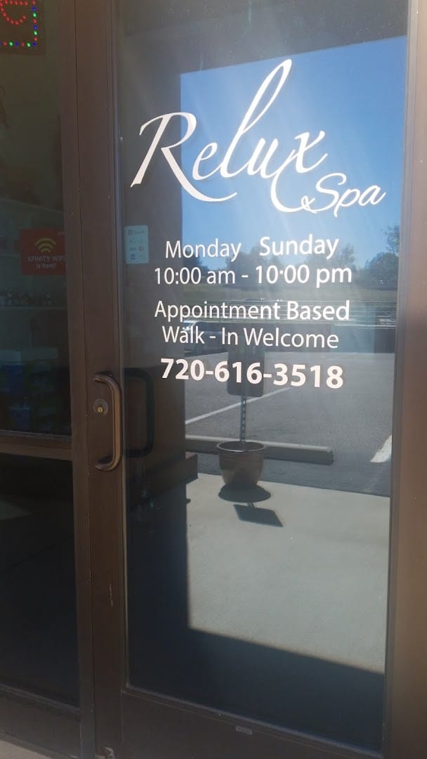 Relux Spa dining area