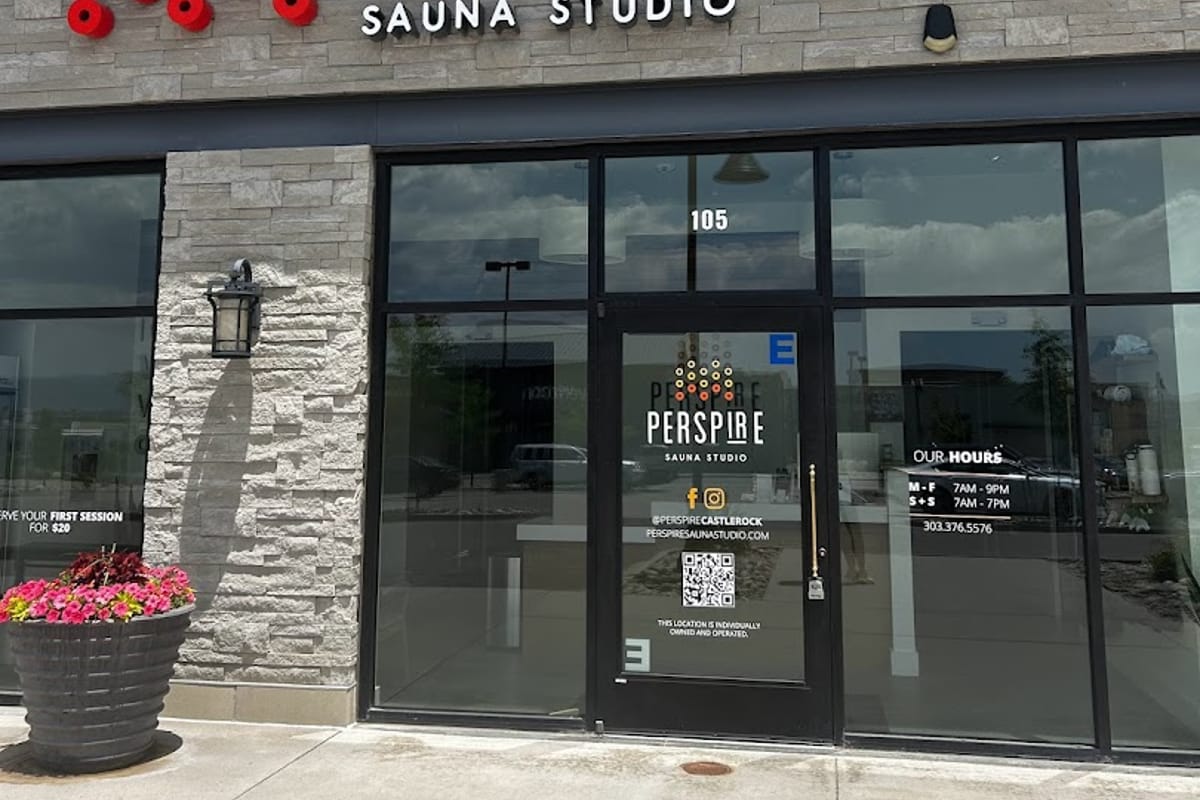 Perspire Sauna Studio atmosphere and seating