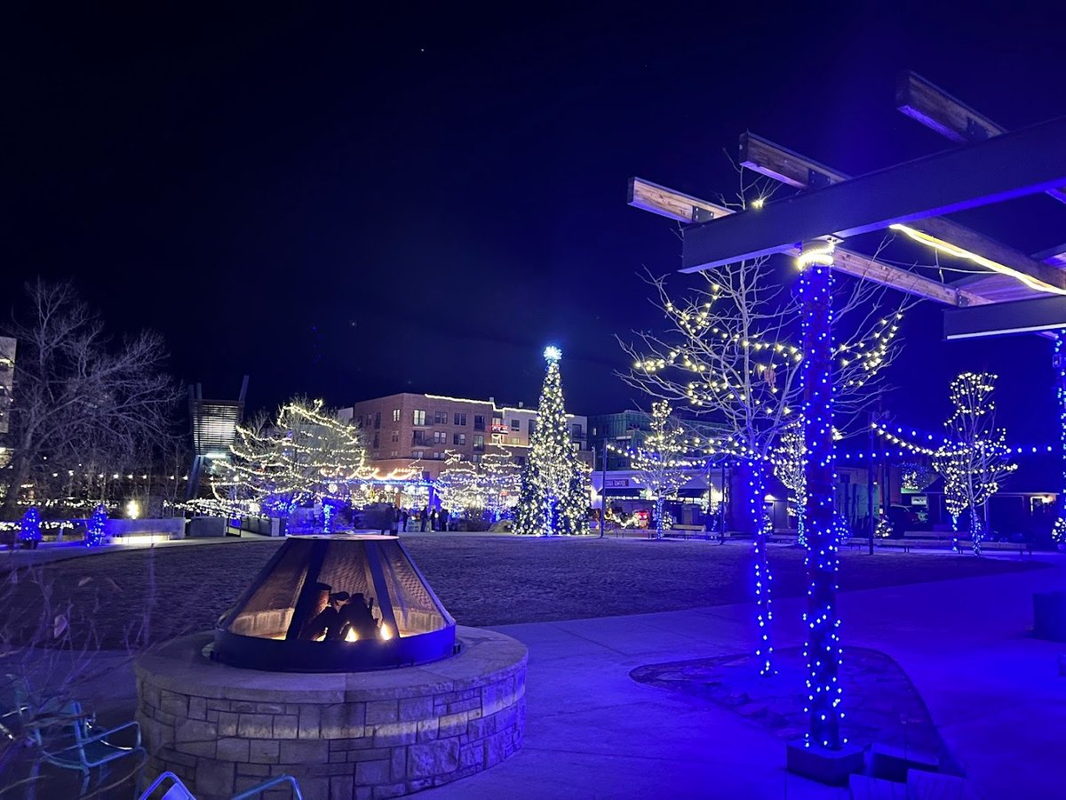 Festival Park atmosphere and seating
