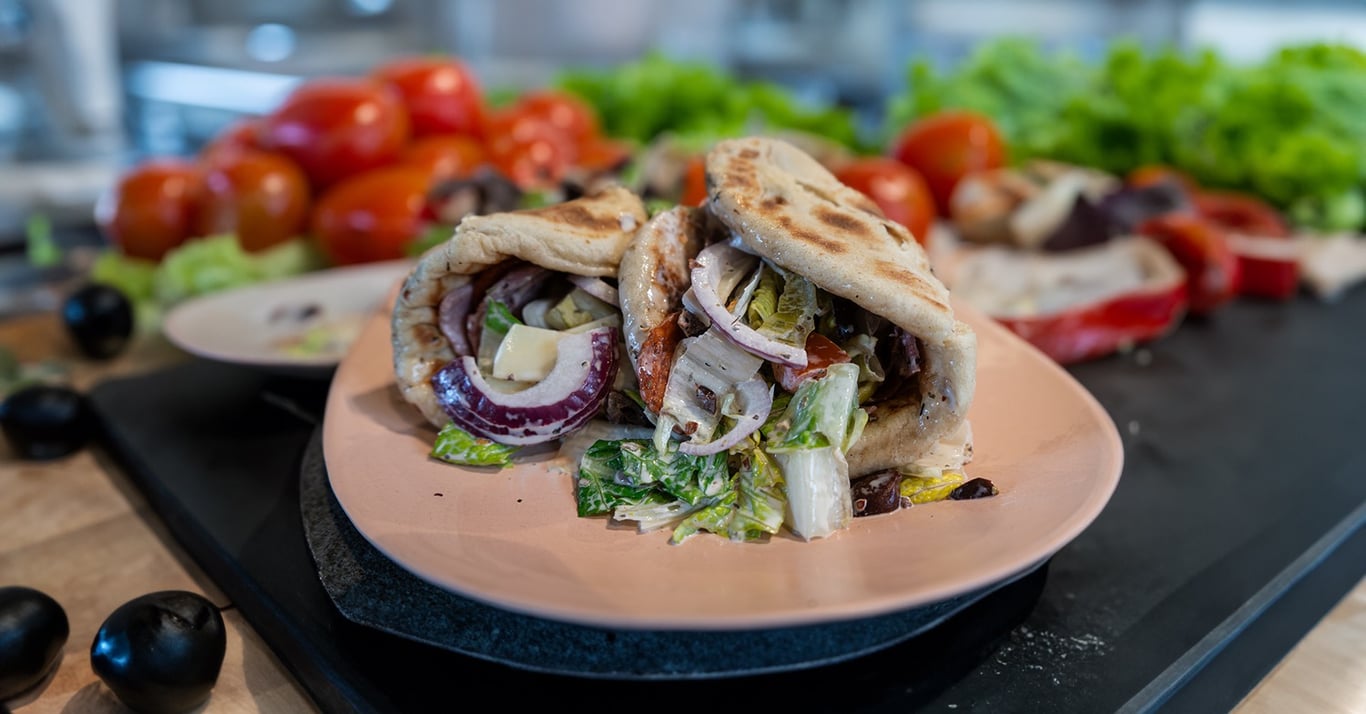 Arayes Grilled Stuffed Pitas