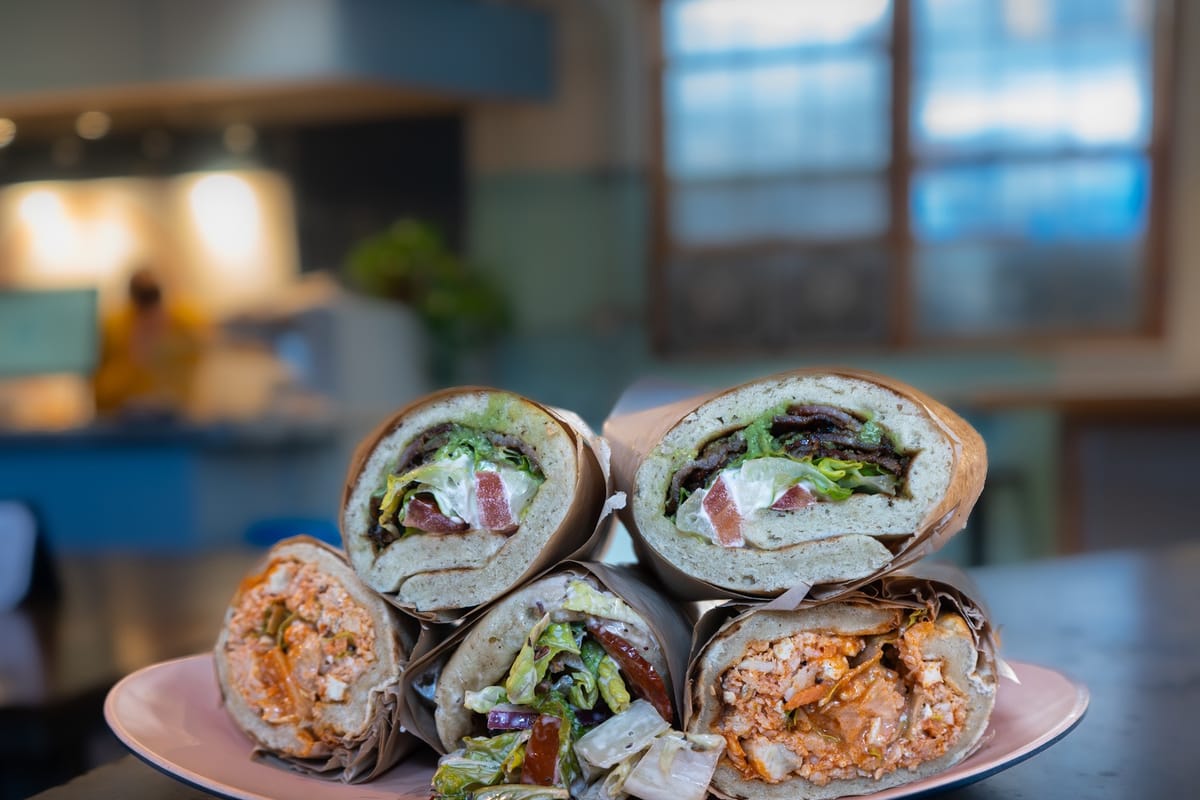 Arayes Grilled Stuffed Pitas atmosphere and seating