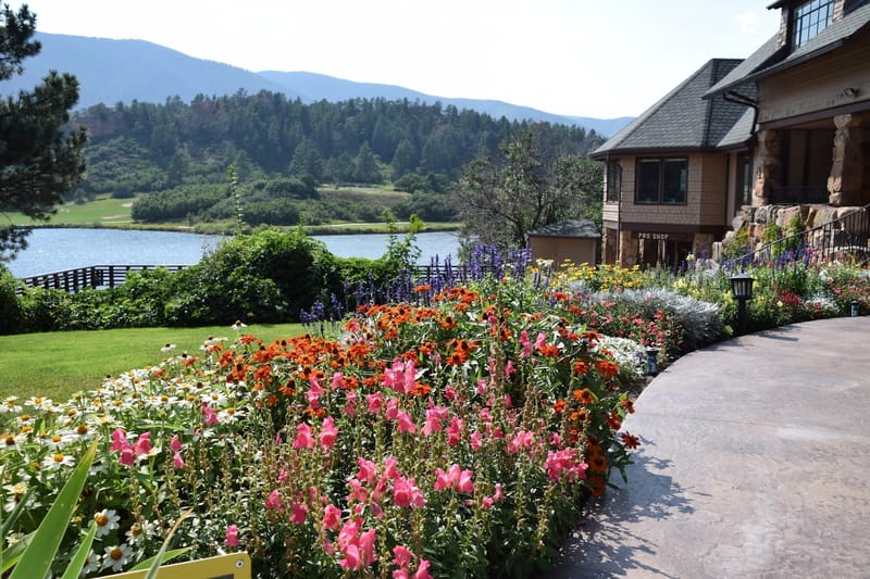 Perry Park Country Club golf course in Larkspur, Colorado