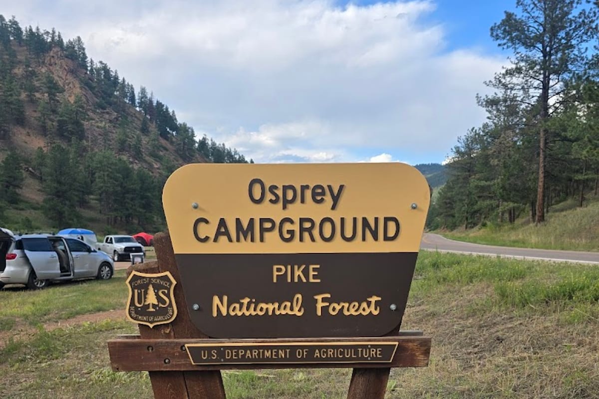 Osprey Campground atmosphere and seating