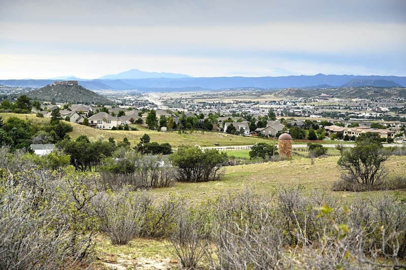 Metzler Family Open Space Parking and Trailhead park in Castle Rock, Colorado